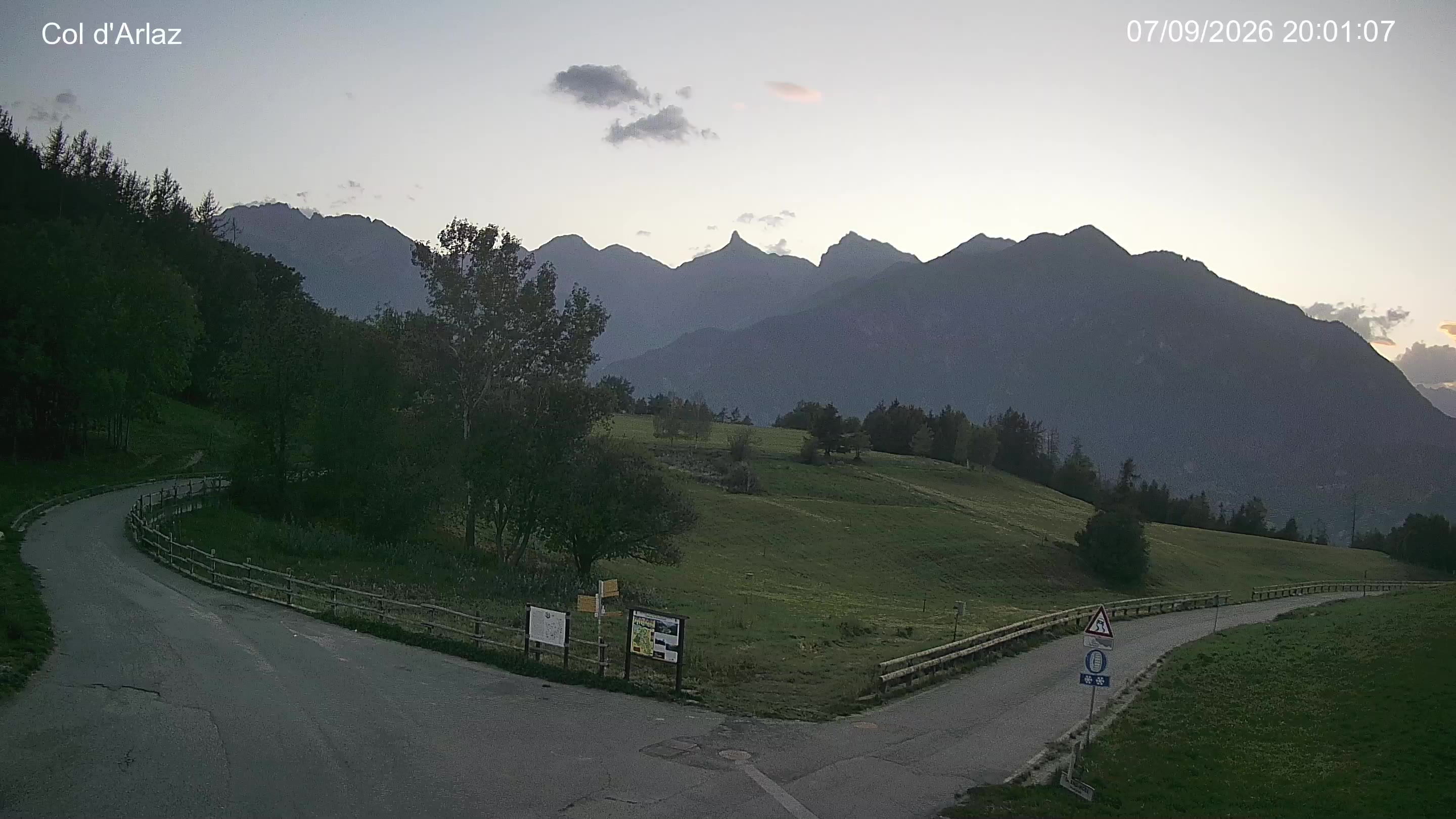 Vista dal Colle di Montjovet
